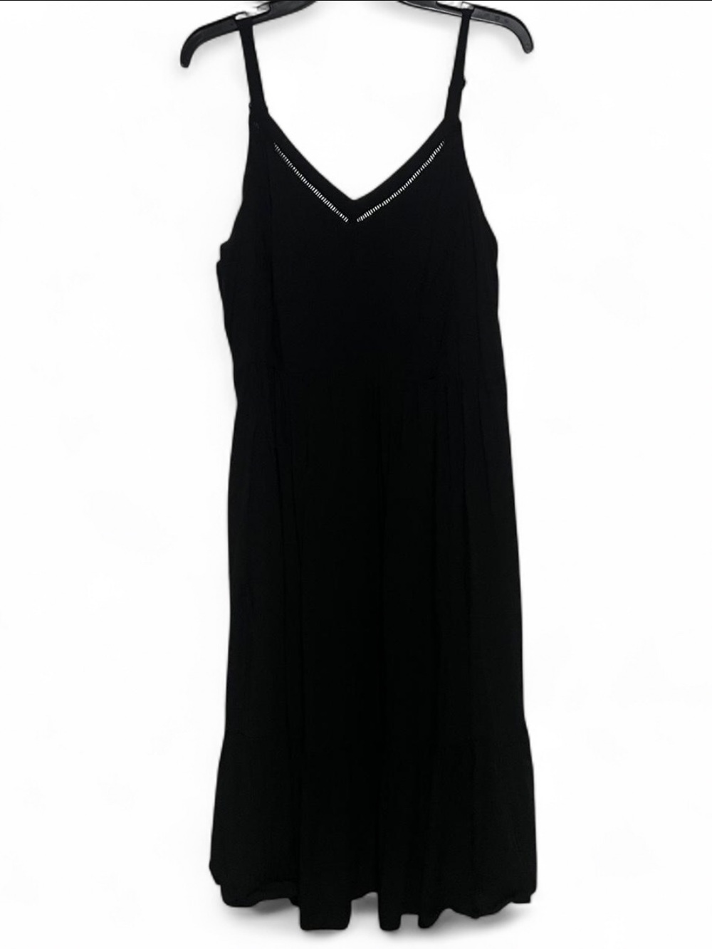 Old Navy Black Midi Dress